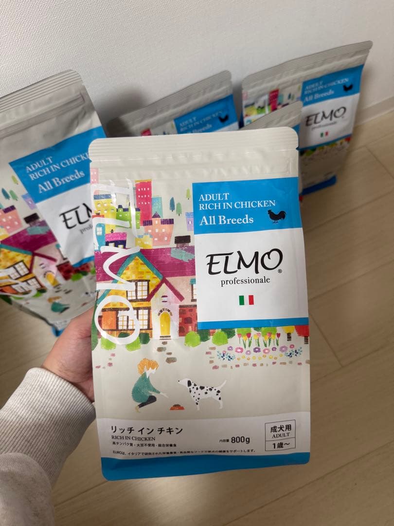 ELMO リッチインチキン ドライフード 800g