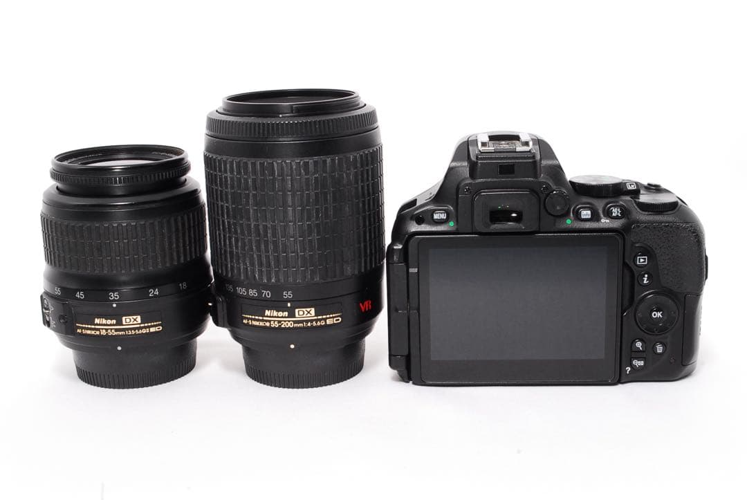 ◆すぐ使える◆Nikon D5500◆一眼レフカメラ◆WiFiで転送◆おまけ多数