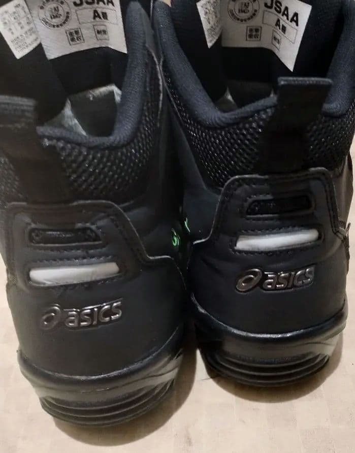 asics cp604 BoA　ゴアテックス ハイカット安全靴 ブラック