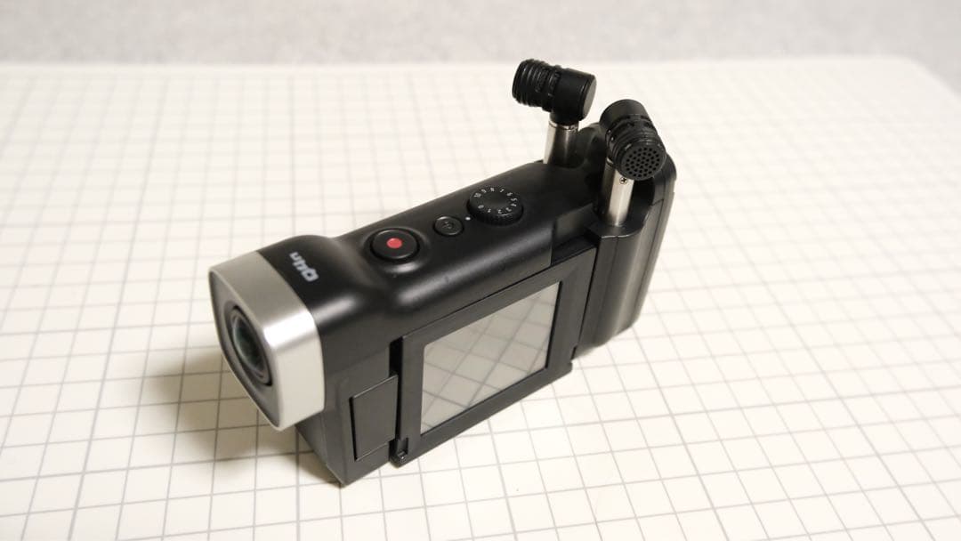 【しろくろ】Zoom Q4n ビデオカメラ 本体 SDカード32G