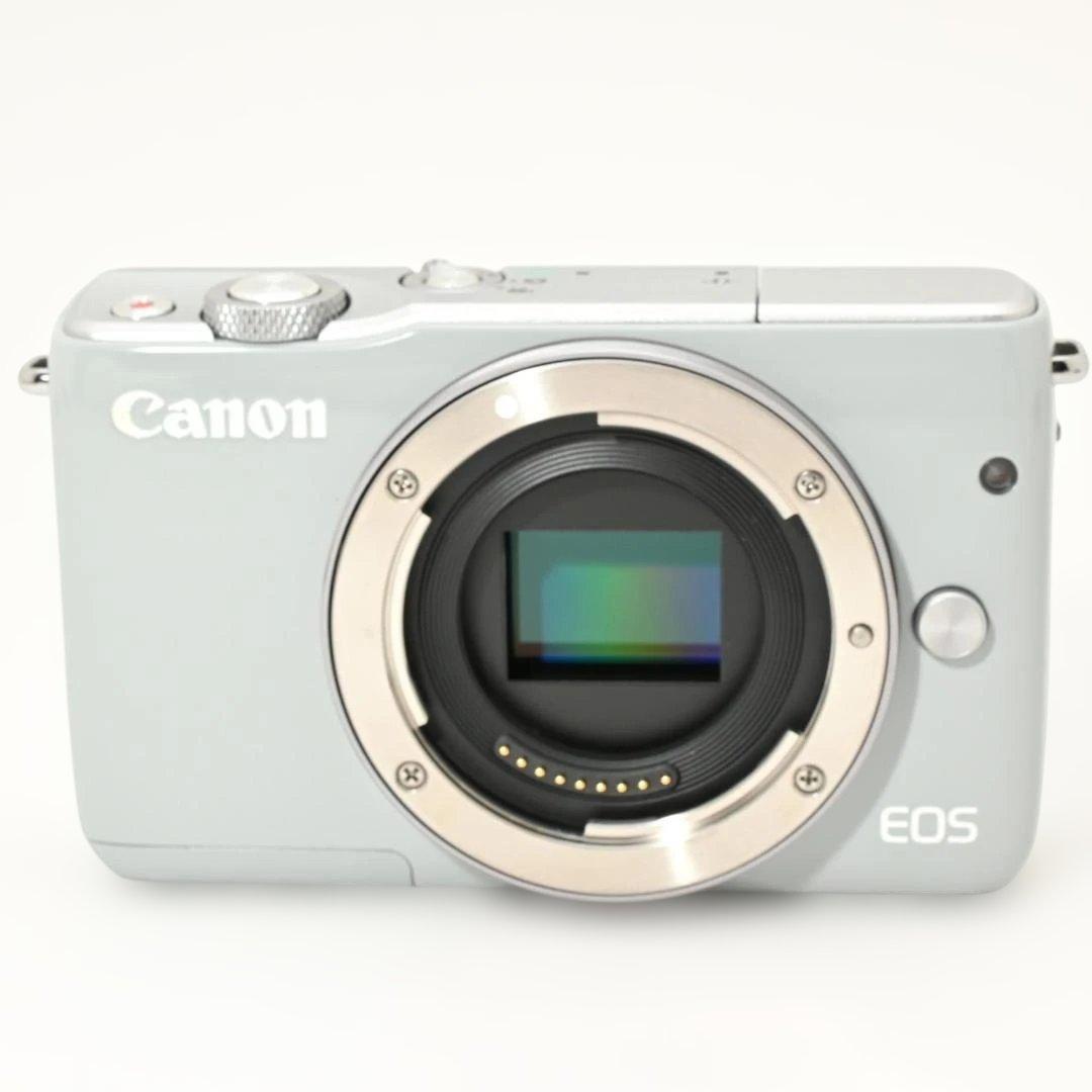 【ほぼ新品・箱付き】 Canon EOS M10 ボディ グレー