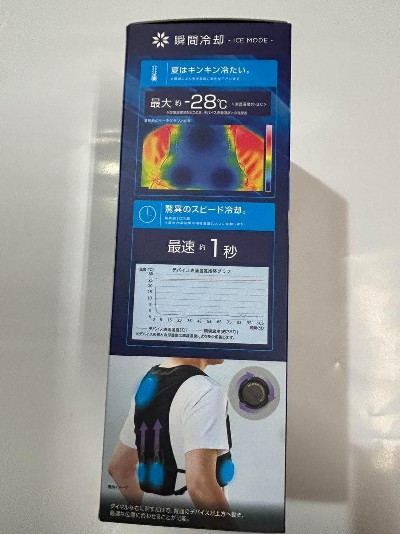 2025ウィンドコア アイス×ヒーター ペルチェベストPRO2＆専用バッテリー