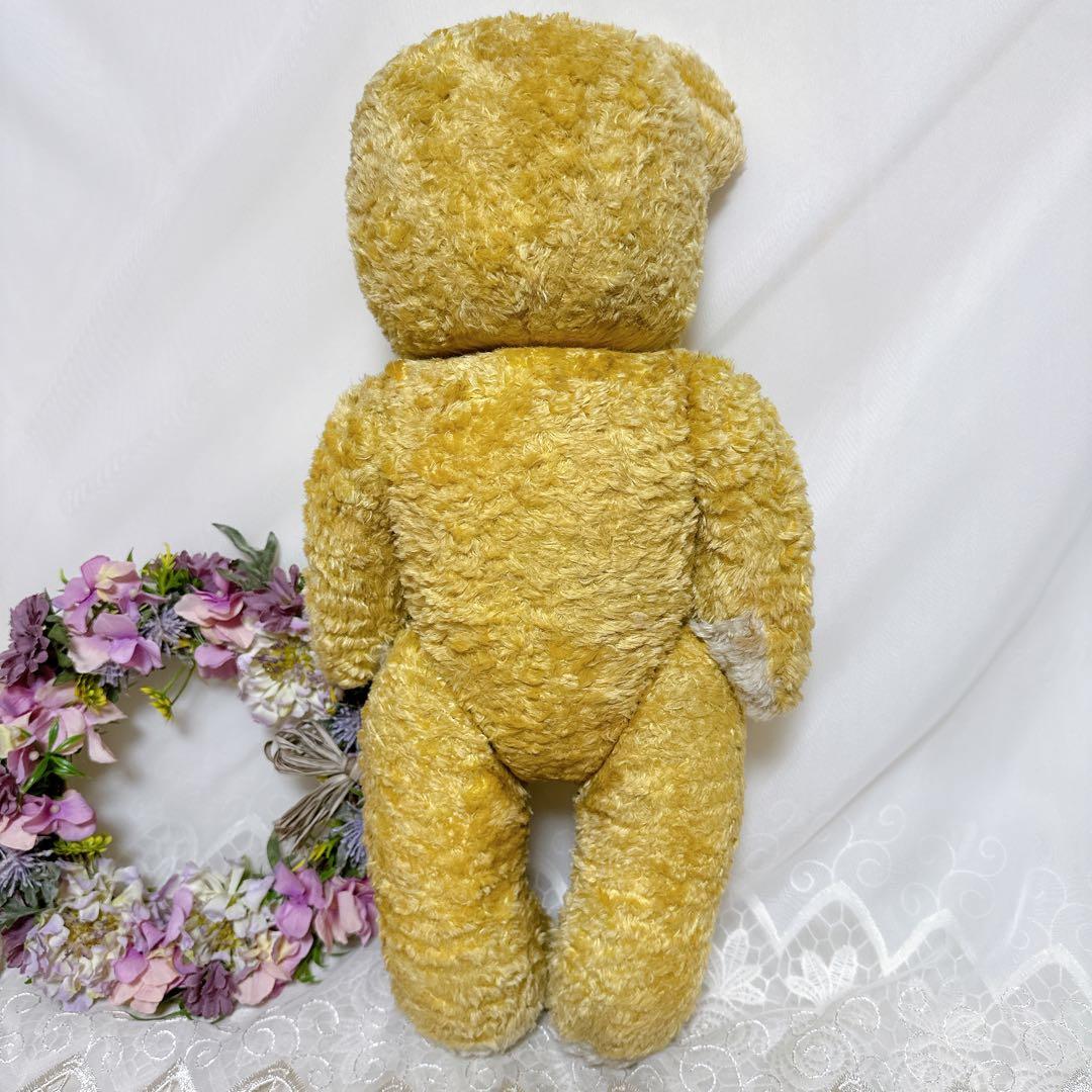 片耳ちゃん　プクプクほっぺ　アンティークベア　②