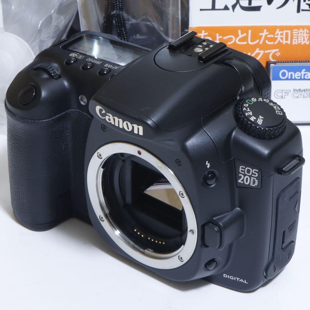 ☆スマホに送れる一眼レフ☆望遠☆ キャノン EOS 20Dセット♫ cr