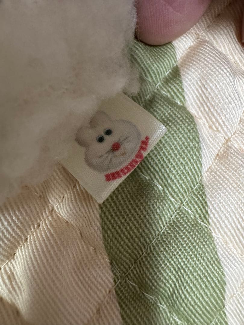 【超貴重！！】むにゅ　ぬいぐるみ　キルティング　トートバッグ
