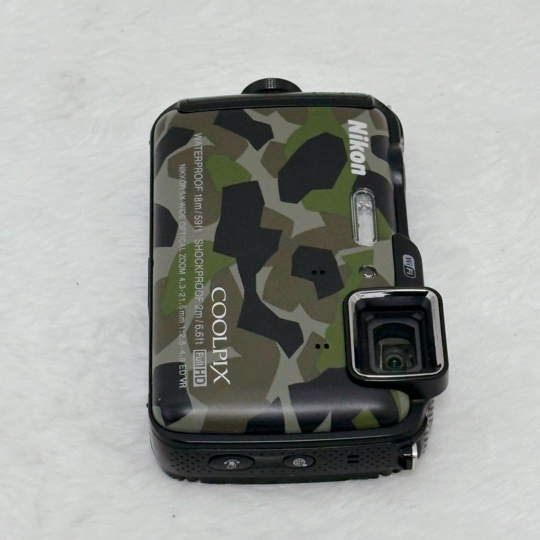 【未使用級】Nikon COOLPIX AW120 迷彩