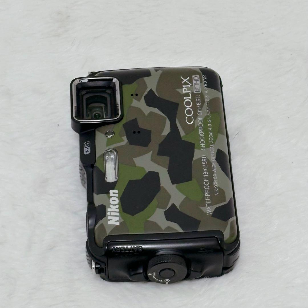 【未使用級】Nikon COOLPIX AW120 迷彩