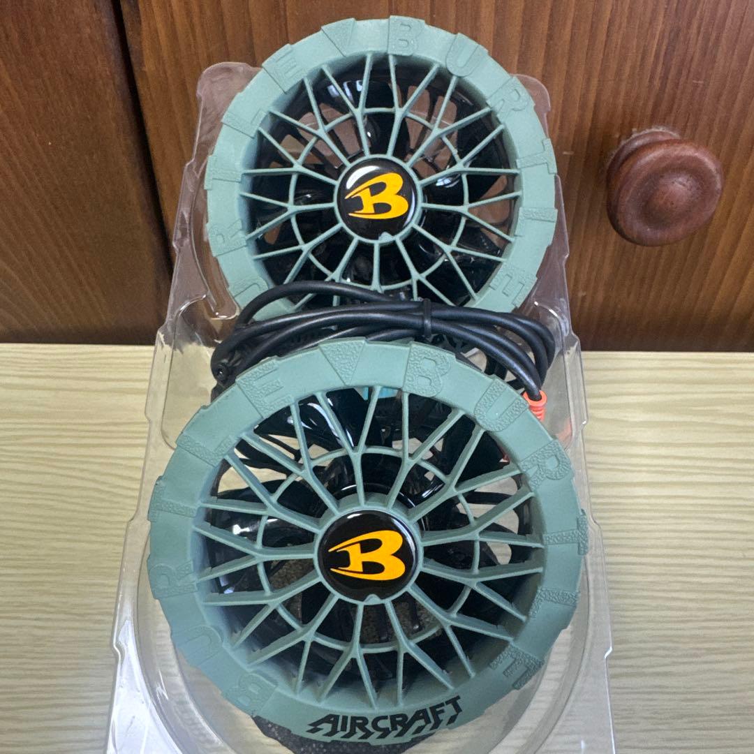 BURTLE 空調服　バッテリーファンセット22V 24V
