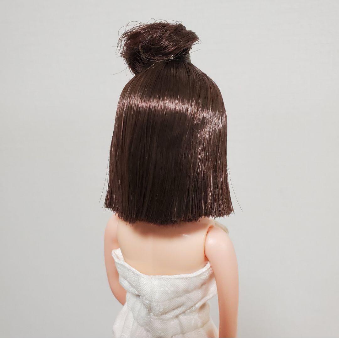 お人形教室スペシャルリカちゃん　　ボブ焦げ茶ヘア お正月