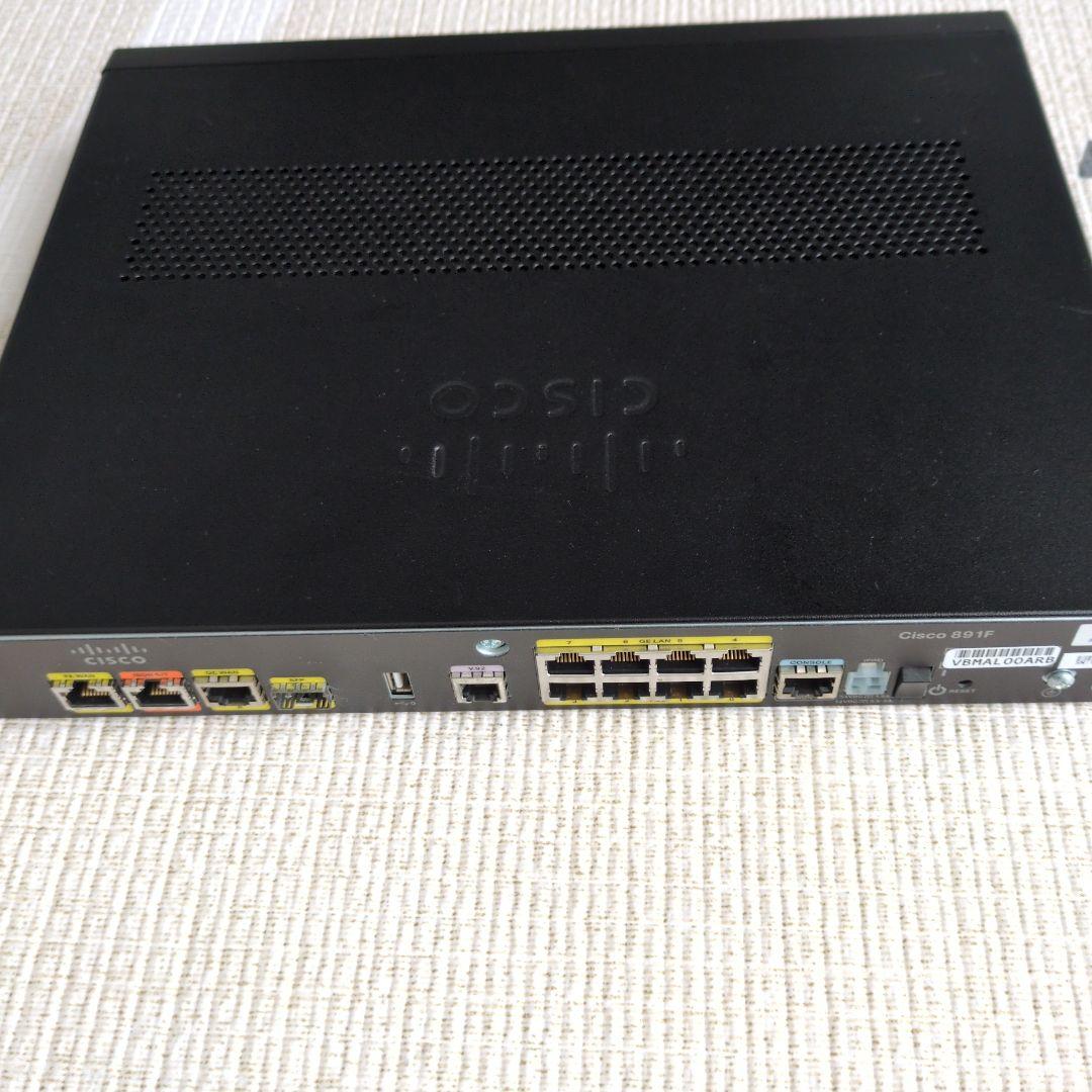 Cisco 891F 電源ケーブルとおまけ付き