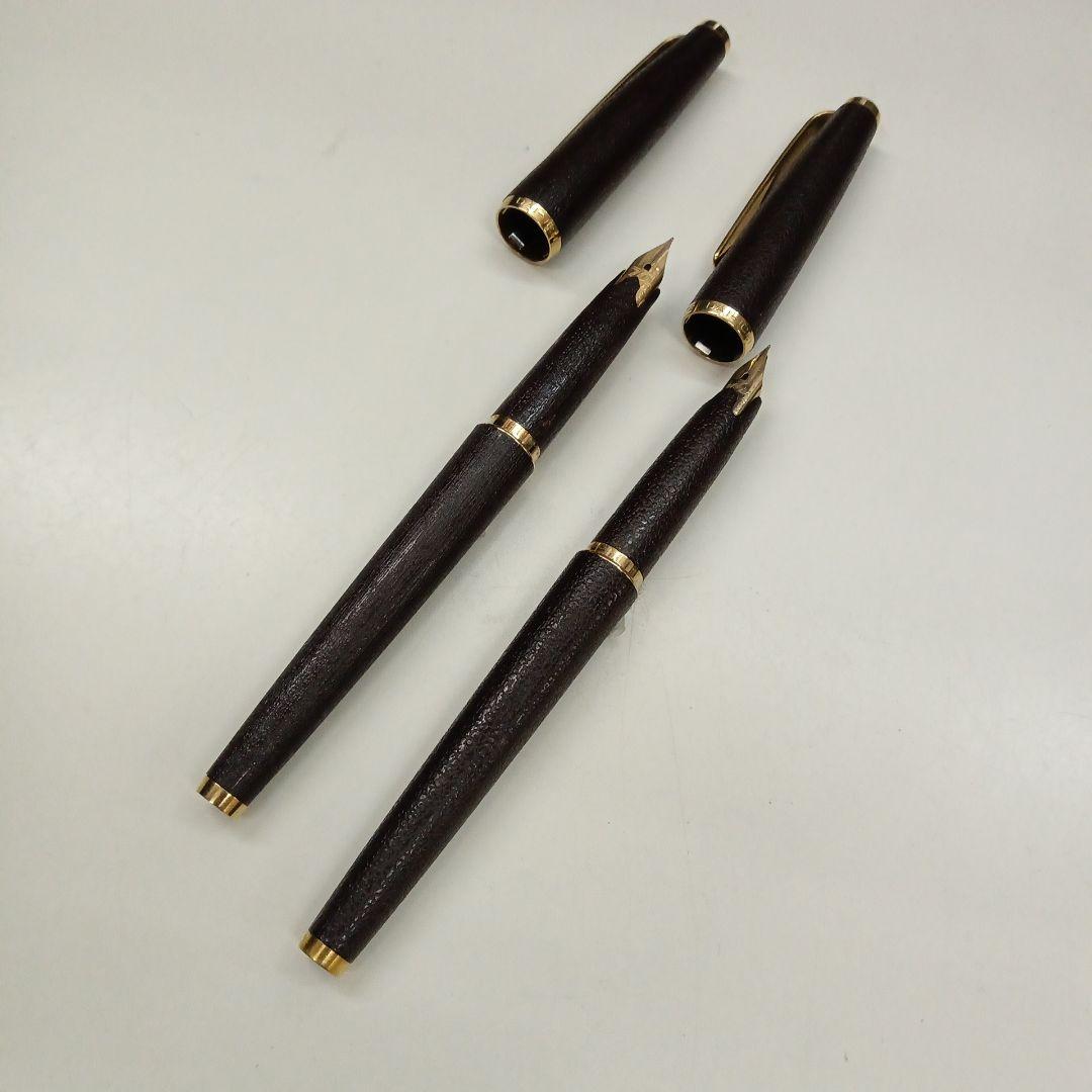 万年筆　2本セット　ペン先 14K と記載有　第一生命70周年記念??