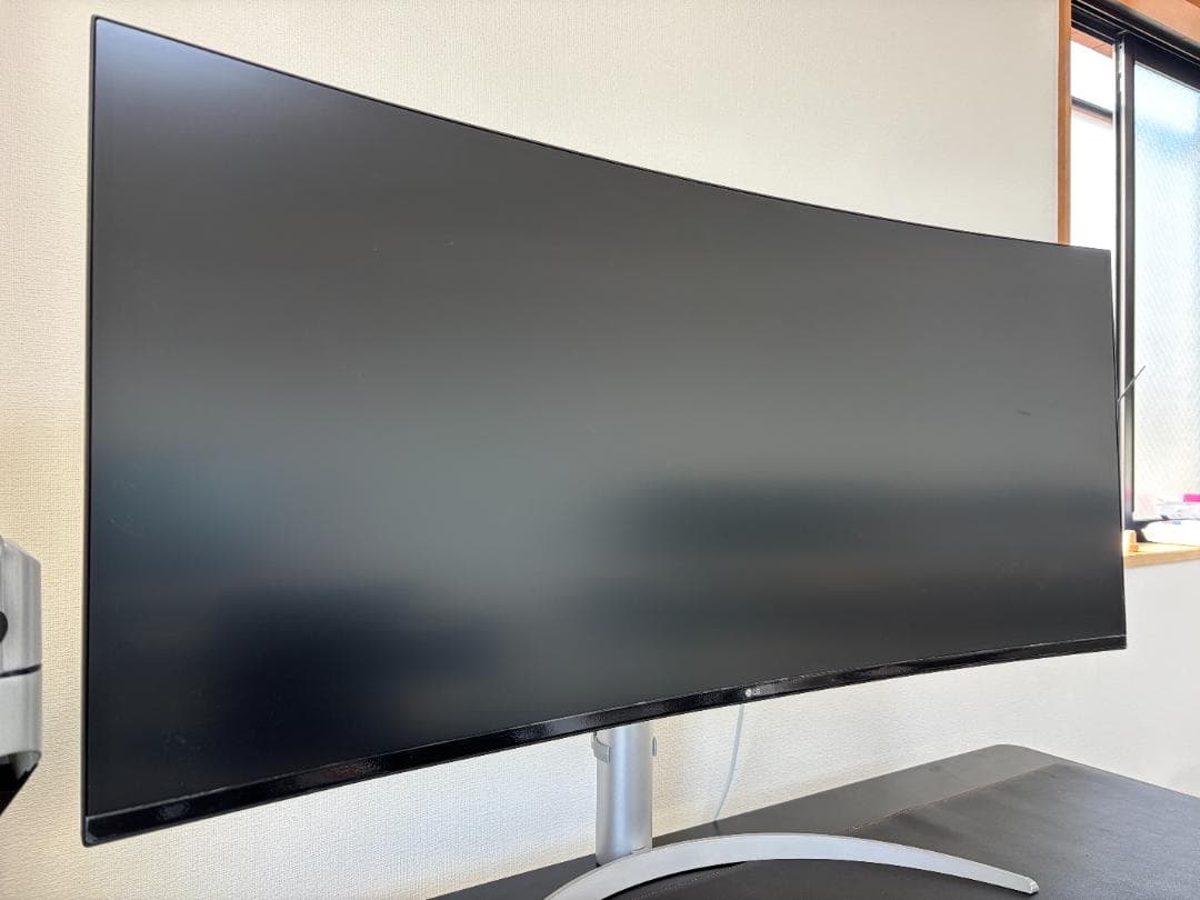 【極美品】LG 40WP95C ウルトラワイド 湾曲モニター 5K 2K