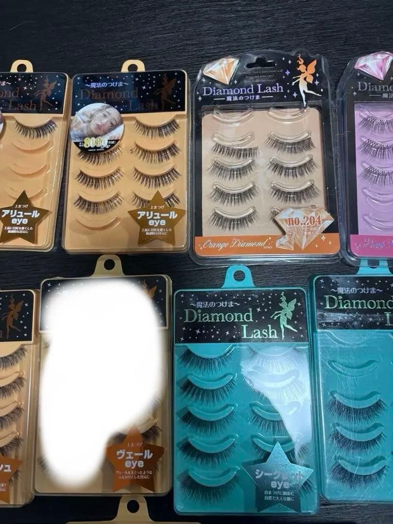 Diamond Lashなどつけまつ毛 16パックセット。バラ売りOK◎