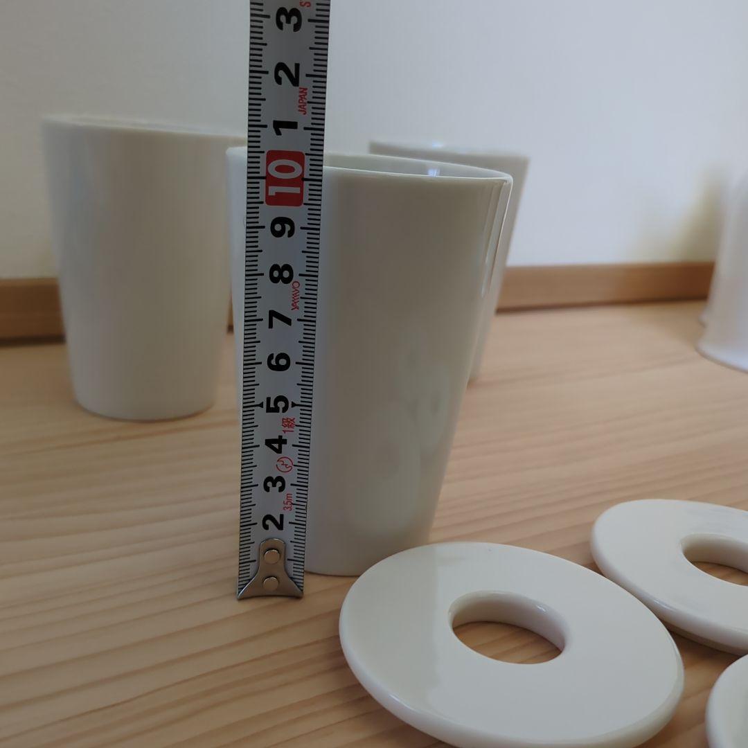 チ*コ様 白磁セット　茶筒　ローションボトル　アロマスティックボトル　ポーセラー