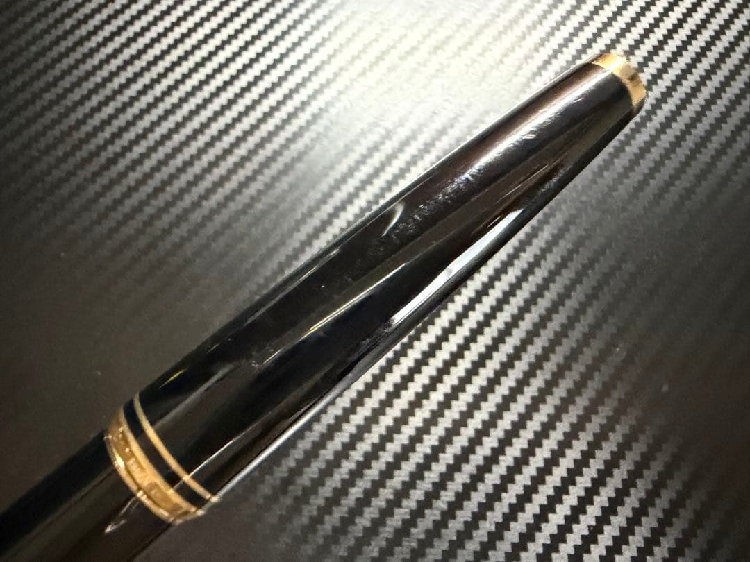 極美品 モンブラン No.221 ブラック B 太字 万年筆