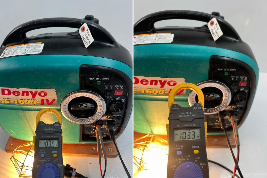 DENYO GE-1600-IV インバーター発電機★1.6kVA★動作良好 3