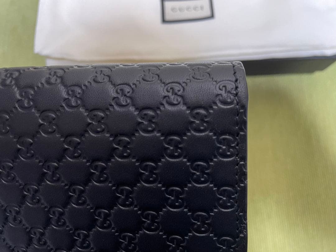 GUCCI 長財布　マイクログッチシマ　新品未使用
