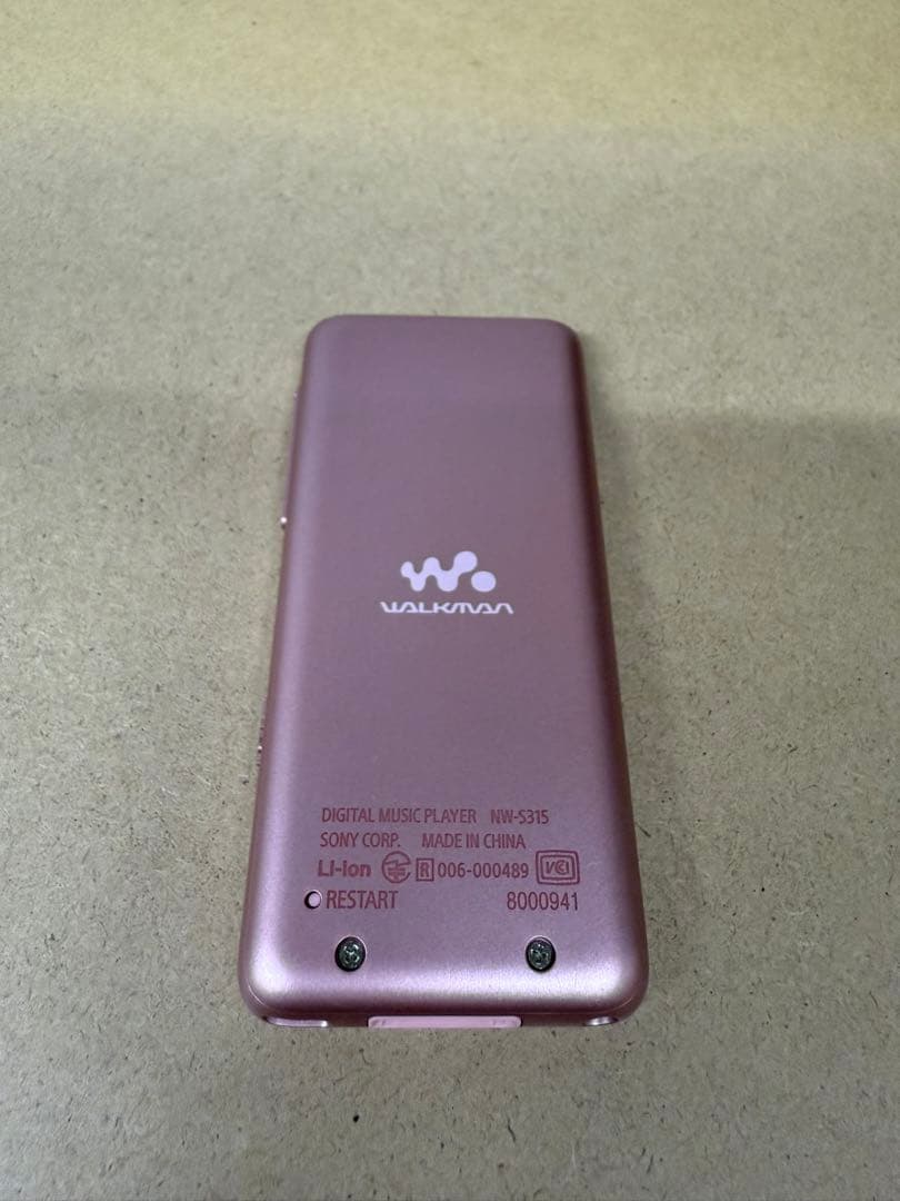 SONY NW-S315 デジタルオーディオプレーヤー BluetoothFM