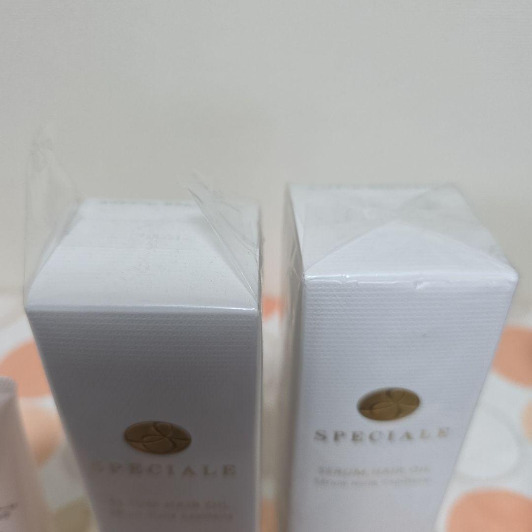 SPECIALE セラムヘアオイル 100ml×2本&フェイシャルパック40g