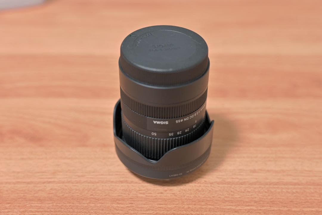 SIGMA 18-50mm F2.8 DC DN Eマウント プロテクター付き