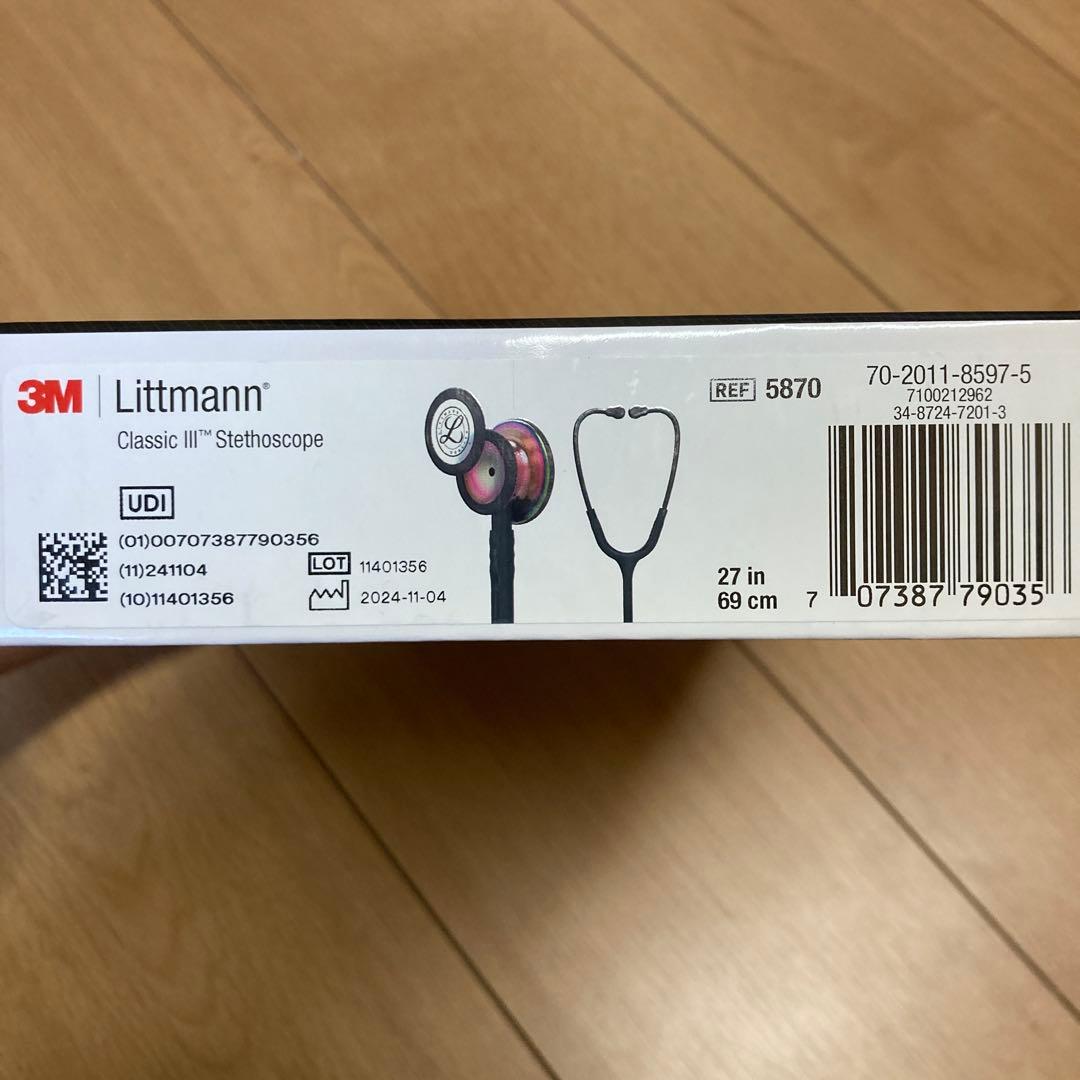 Littmann Classic III 聴診器 3M リットマン　ブラック