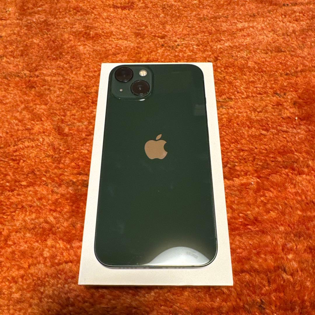 Apple iPhone 13 本体　グリーン 128GB 箱あり