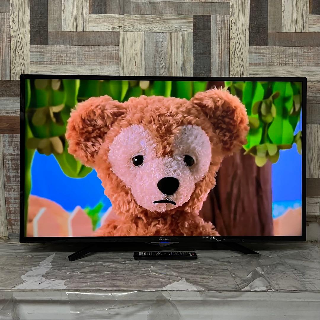 全国送料込❣️FUNAI 4K液晶テレビ49型Android TV 動画アプリ搭載