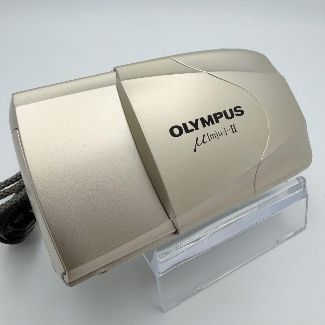 【希少】OLYMPUS μ[mju:]-II フィルムカメラ 328-23