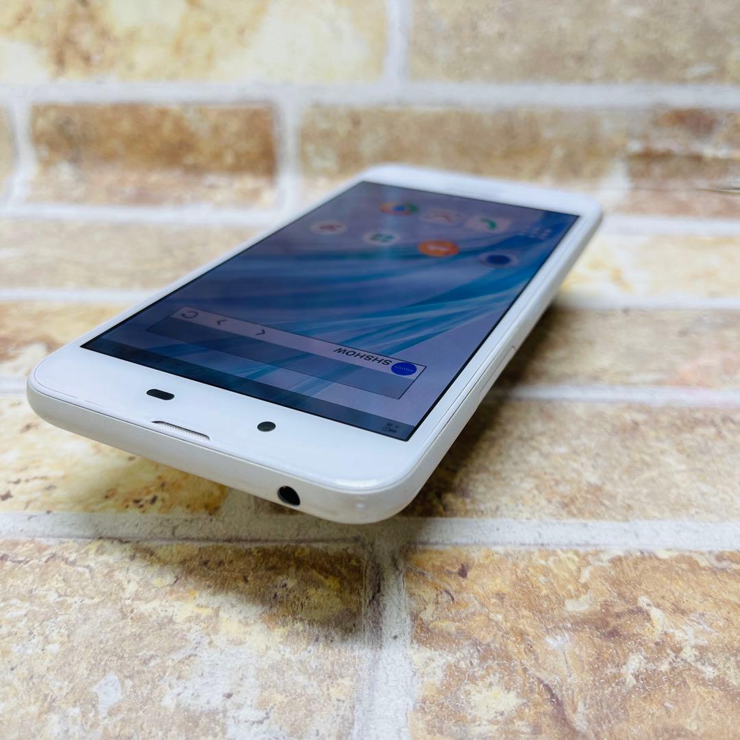 SIMフリー AQUOS sense 32GB シルキーホワイト 電池良好