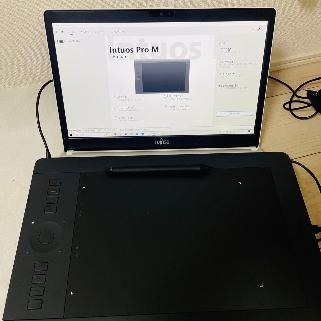 Wacom ペンタブ Intuos Pro PTH-651/K0 M