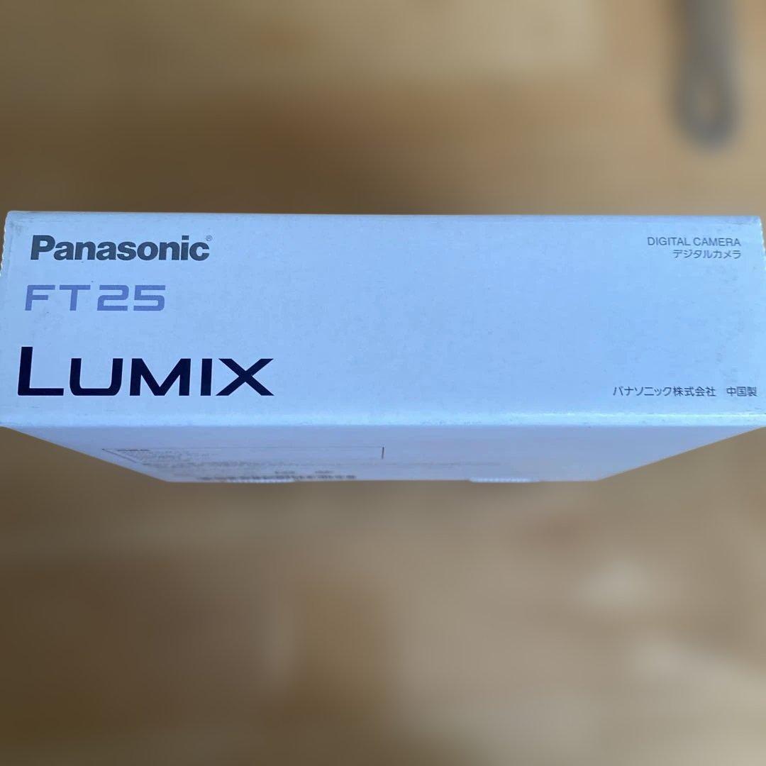 Panasonic DMC-FT25 レッド コンパクトデジタルカメラ