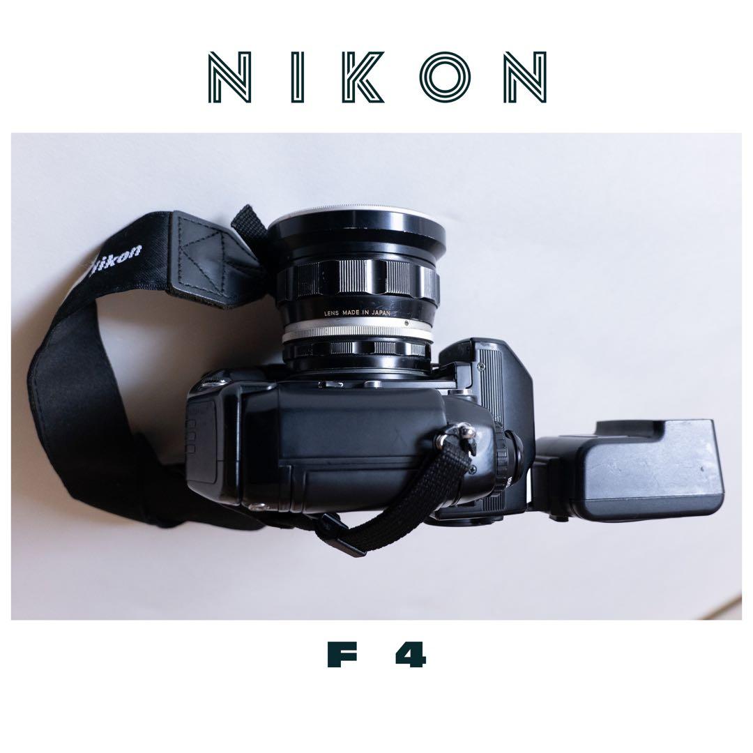 Nikon F4 フィルムカメラ オールドレンズ フラッシュ付き