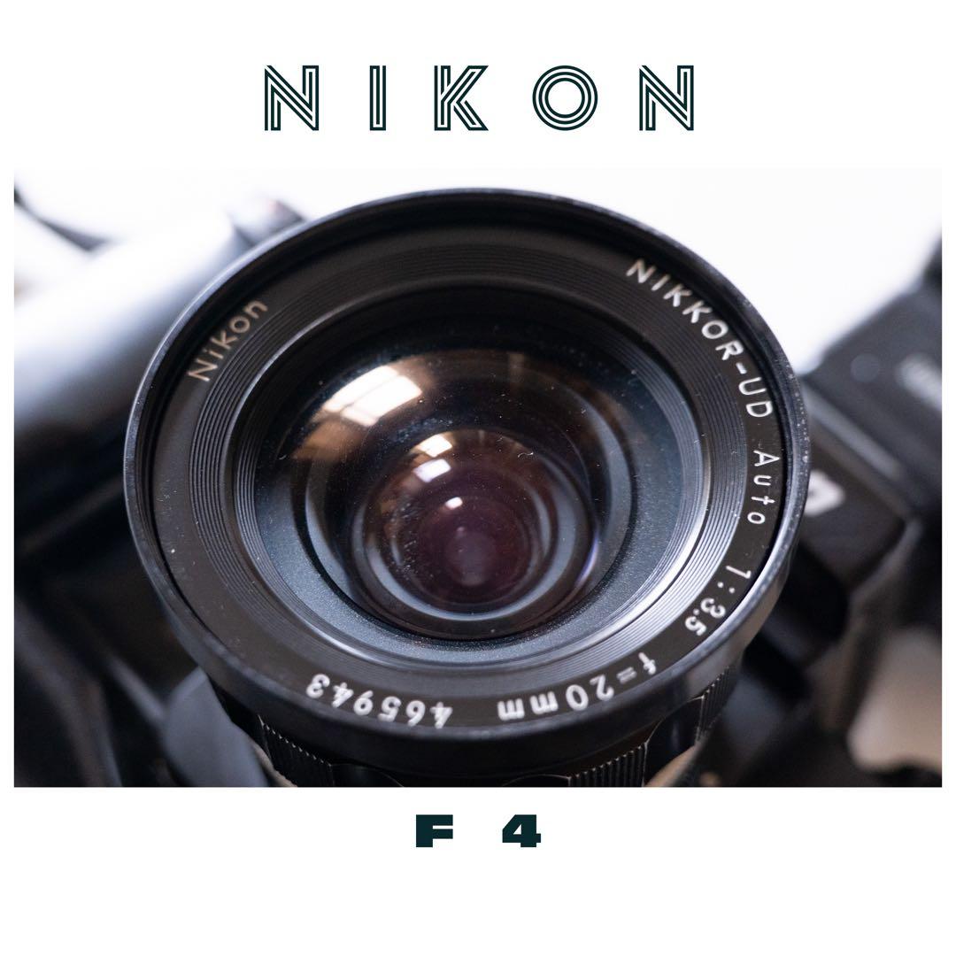 Nikon F4 フィルムカメラ オールドレンズ フラッシュ付き