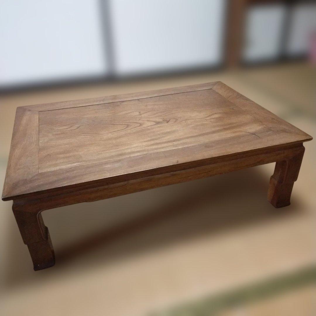 昭和レトロ☆ 古家具 木製座卓 ちゃぶ台 文机 ローテーブル☆ヴィンテージ