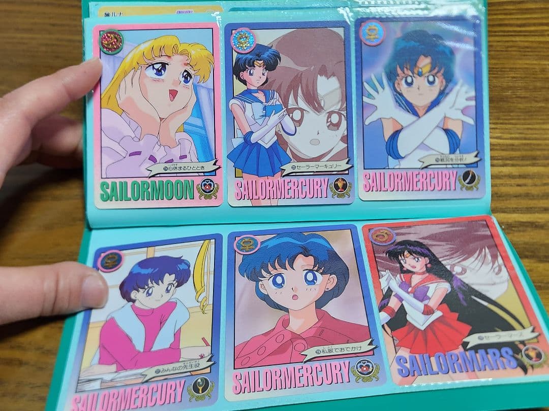 セーラームーン　カードダス　138枚