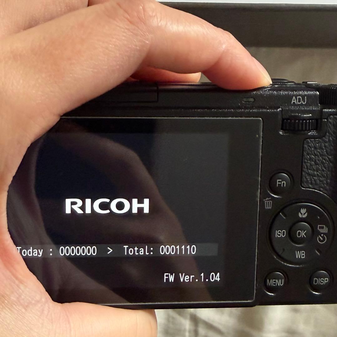 RICOH GR IV ブラック 美品　ショット数少 付属品完備
