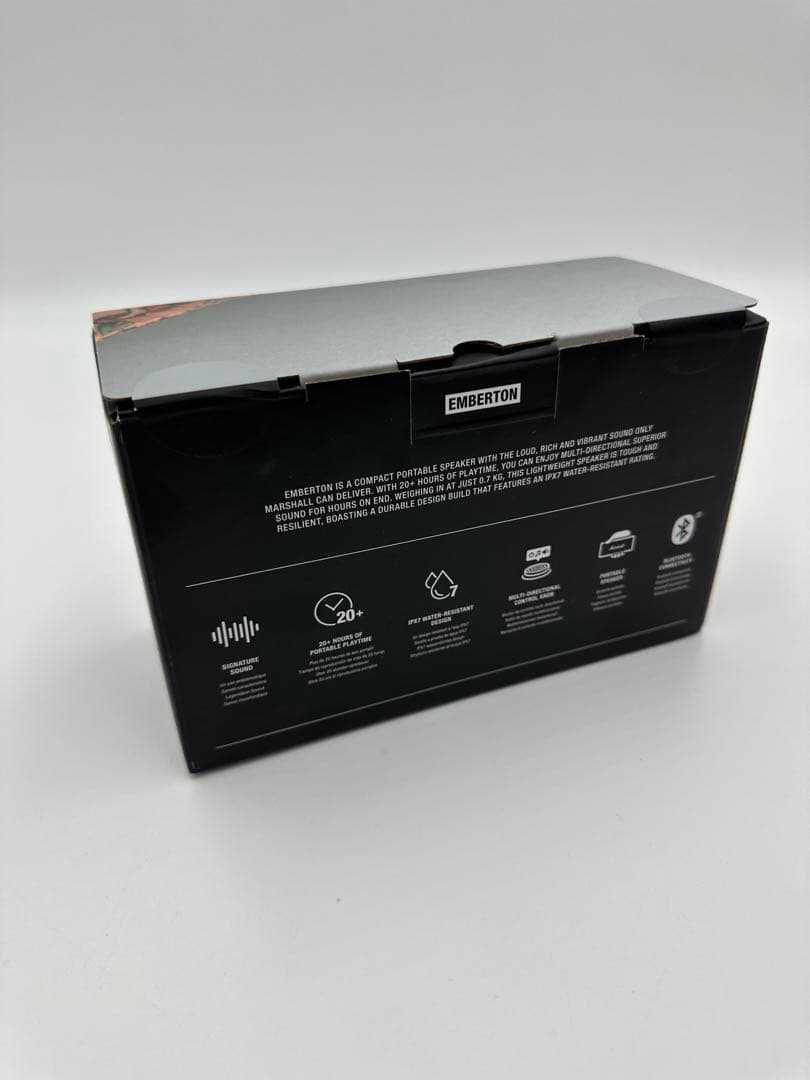 EMBERTON CREAM マーシャル ポータブルスピーカ Marshall