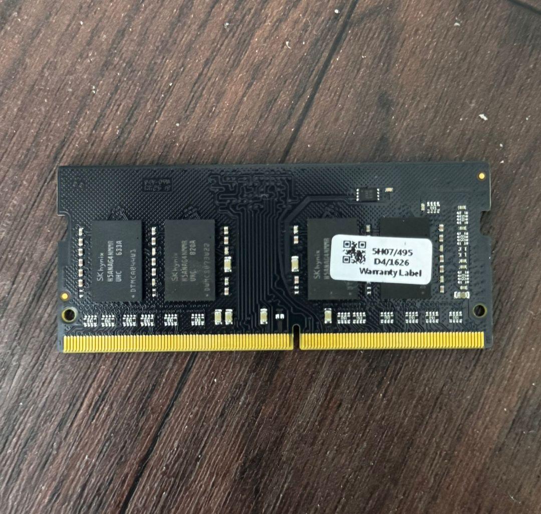 C054 新品 ノート用メモリ 16GB 1枚 DDR4 2666Mhz