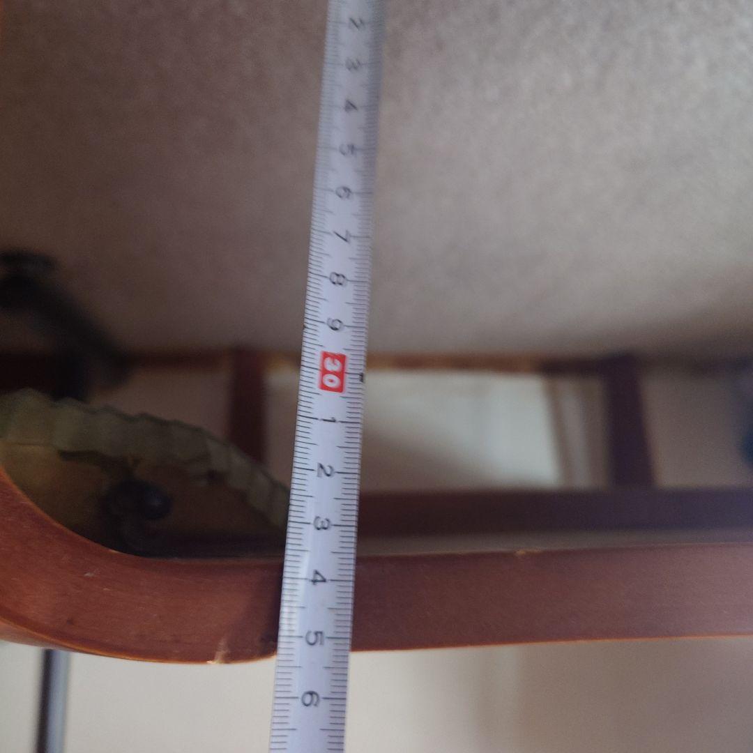 木製テーブル　折りたたみ 120✕75cm 高さ35cm