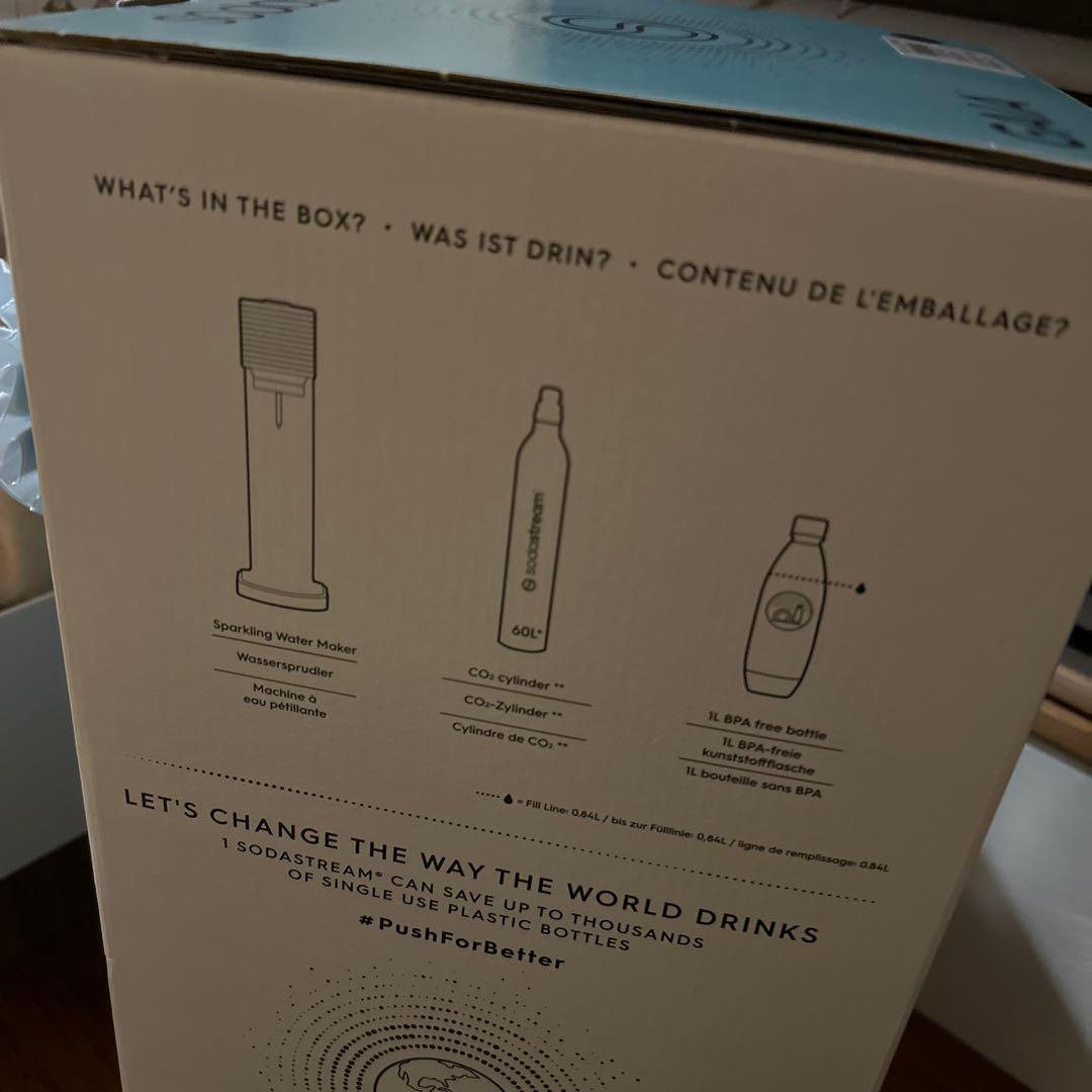 sodastream GAIA 炭酸水メーカー ブラック