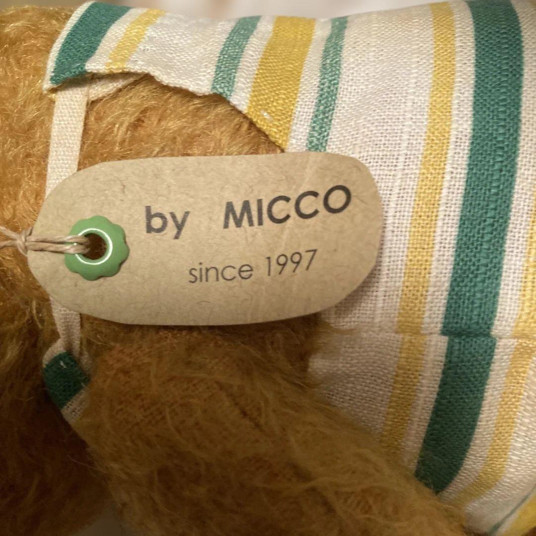 テディベア作家MICCO様のベアちゃん