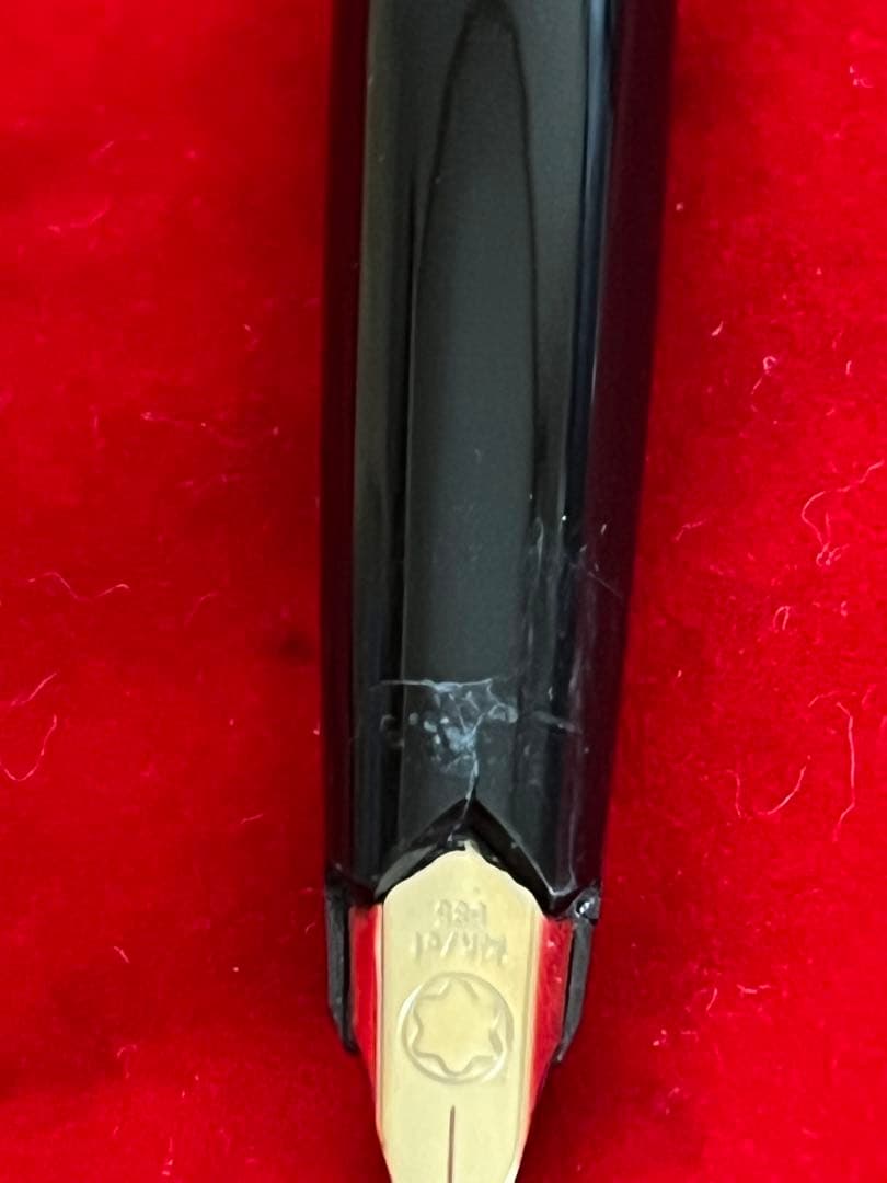 ジャンク‼️MONTBLANCモンブラン万年筆 ニブ585❗️