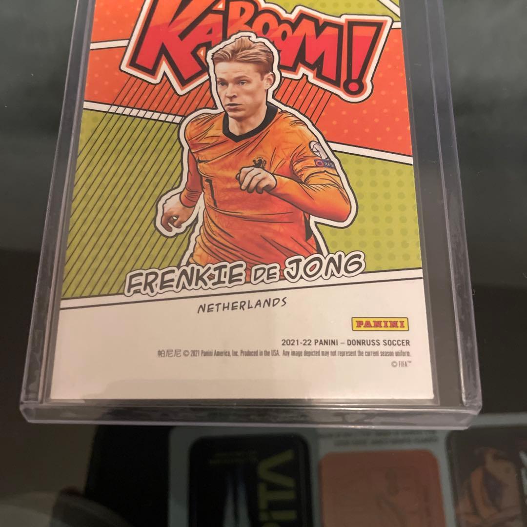 【ティッコ】フレンキーデヨング　kaboom panini donruss