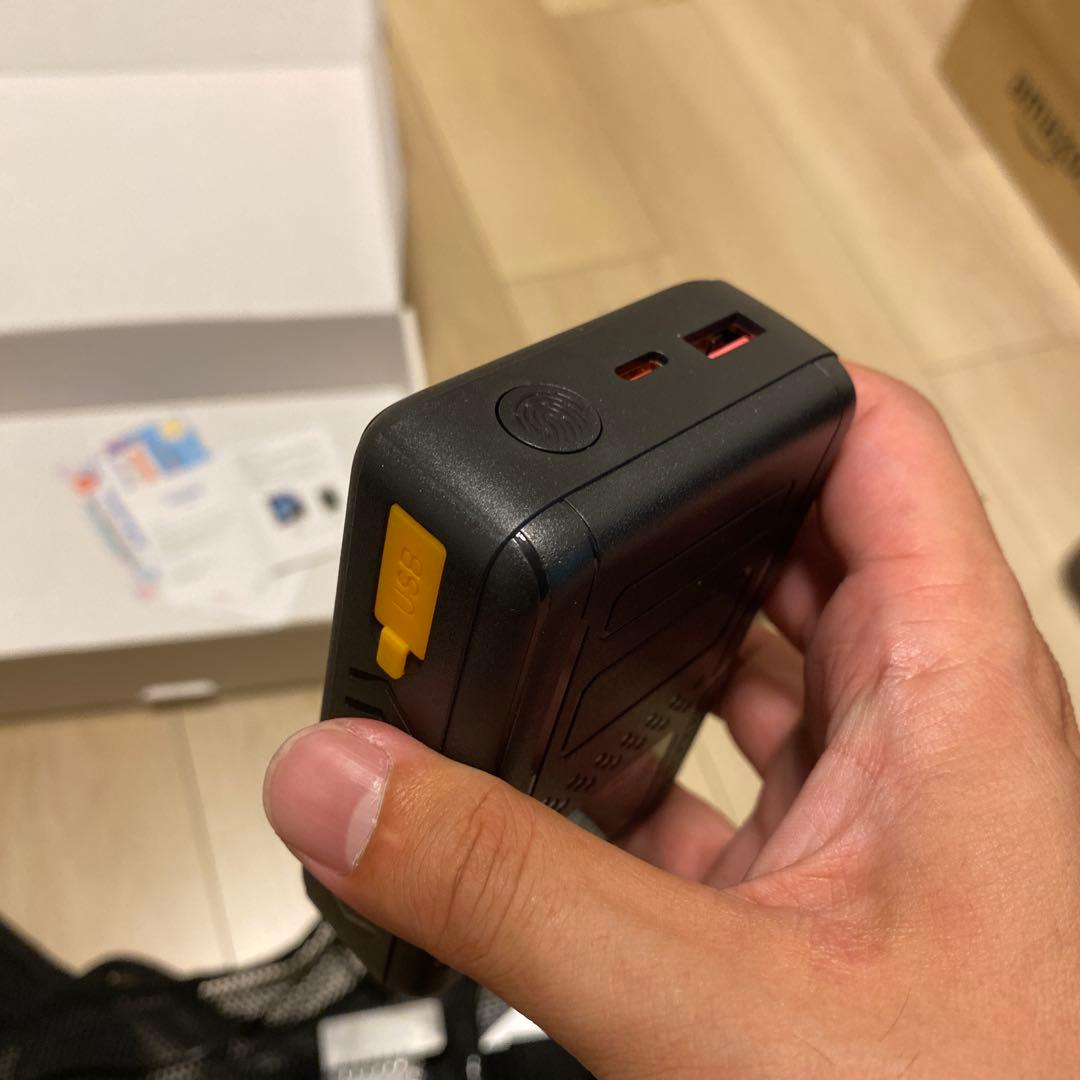 ポータブルネッククーラー　ペルチェベスト　セット