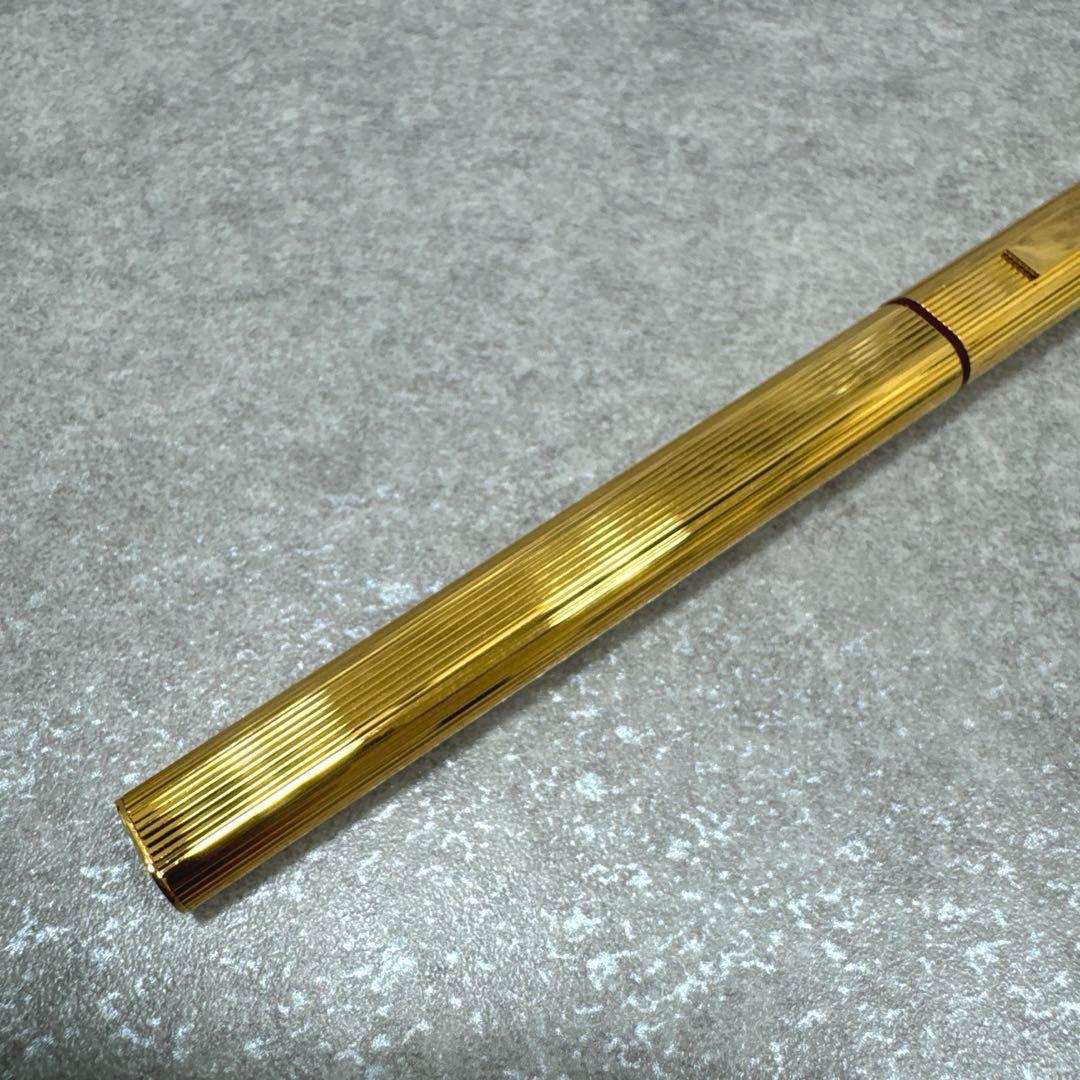 Cartier カルティエ トリニティ キャップ式 ゴールド ボールペン