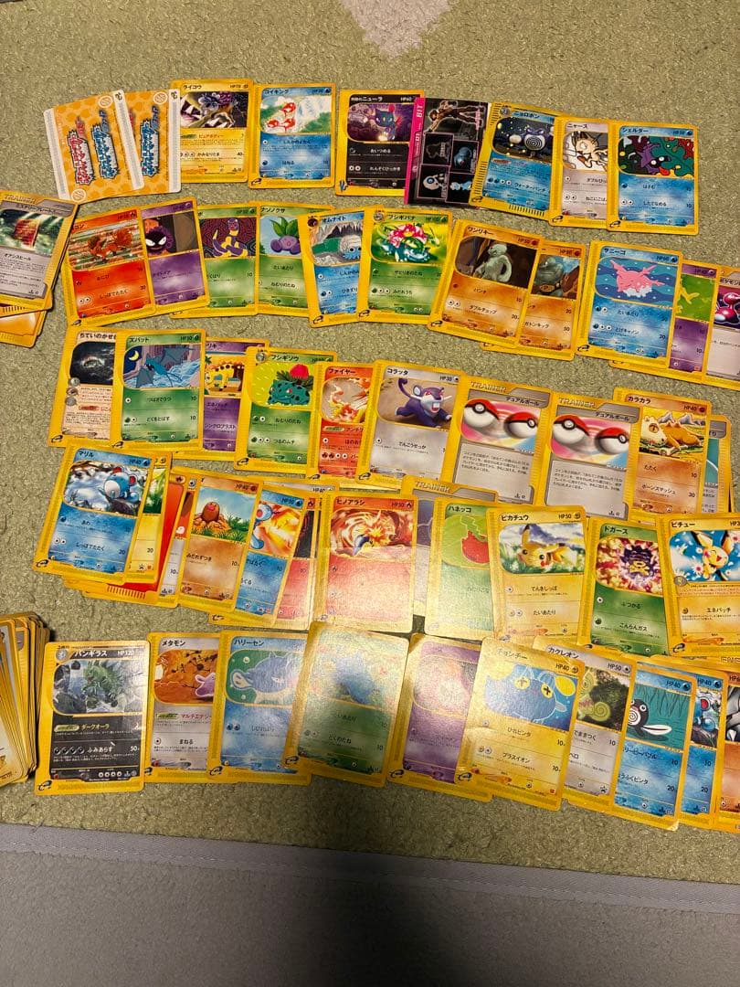 ポケモンカード 引退品 コレクション 旧裏 eカードMeiji トップサン