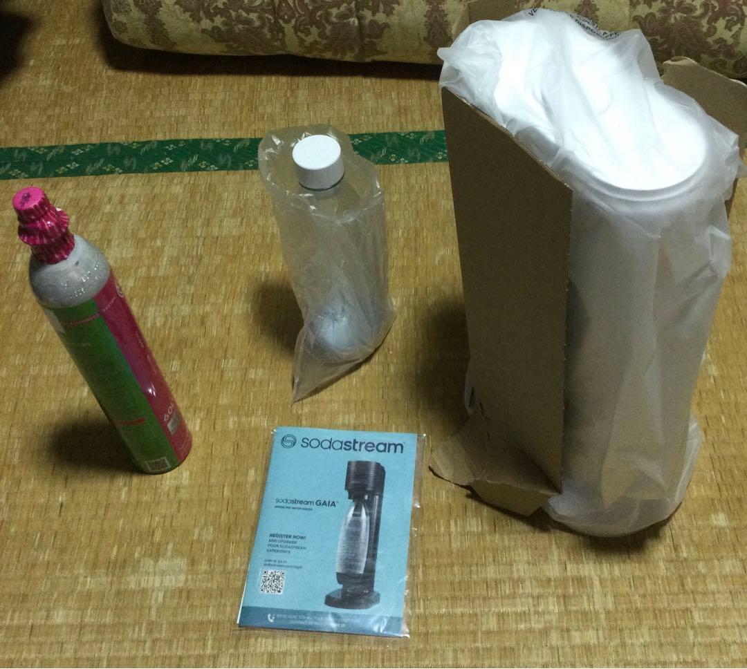 ソーダストリーム　GAIA 炭酸水メーカー　未使用品
