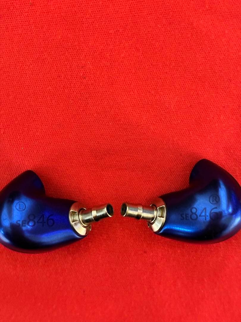 SHURE SE846 ブルー＋BT1＋shureケーブル2点セット