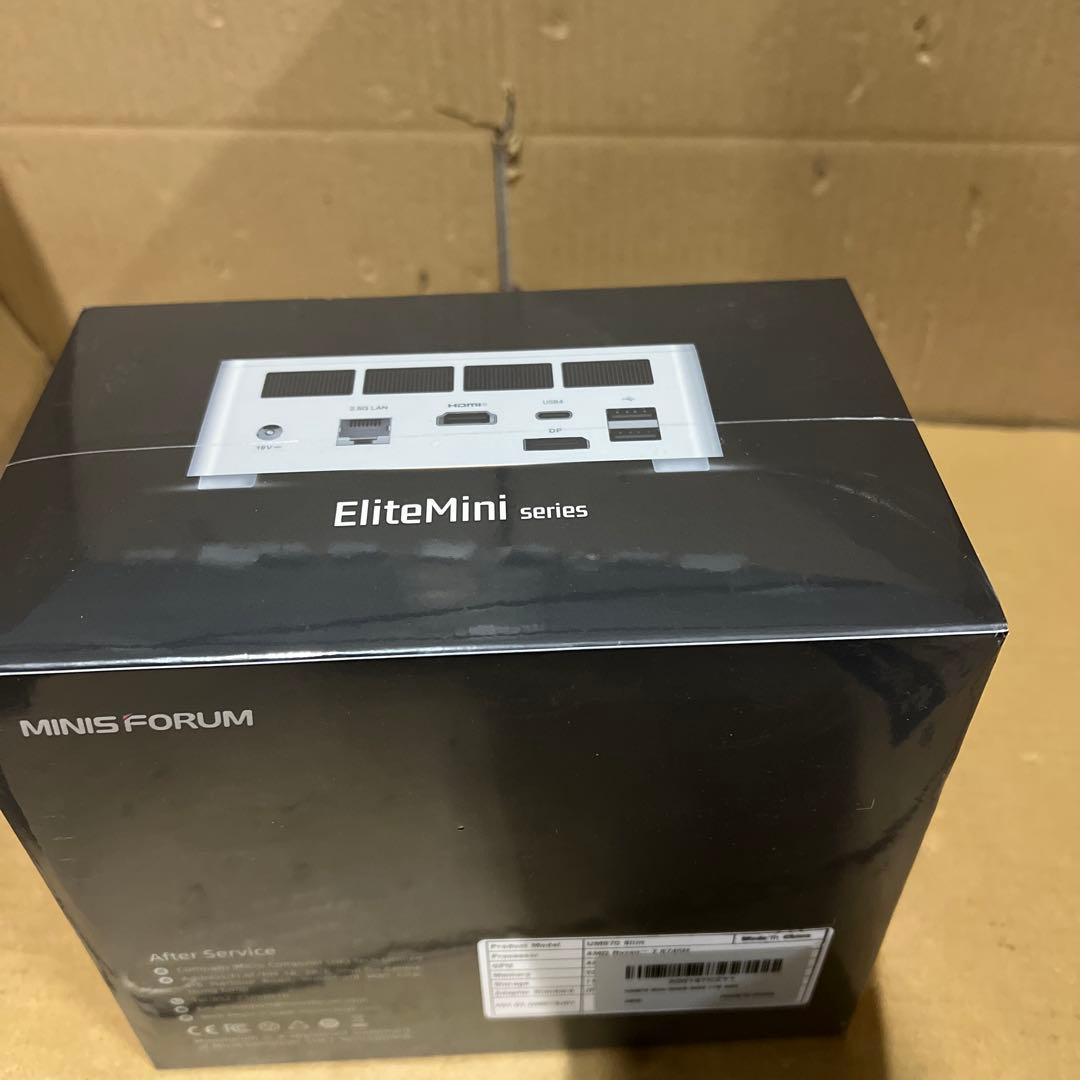 MINISFORUM UM870 Slim ミニpc 未開封