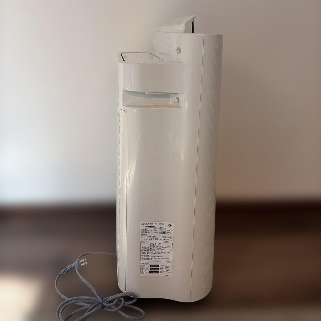 SHARP 空気清浄機 ホワイト 縦型